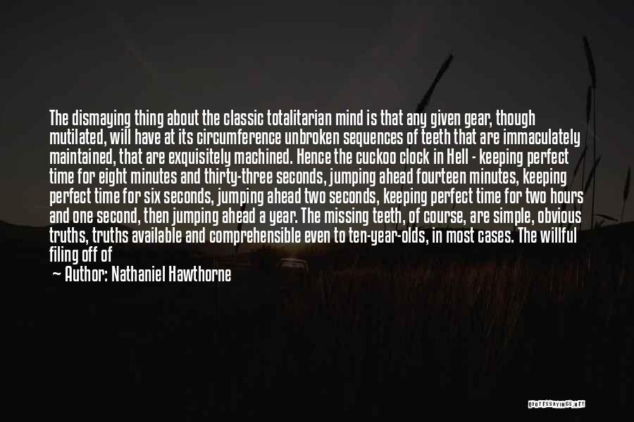 Off The Clock Quotes By Nathaniel Hawthorne