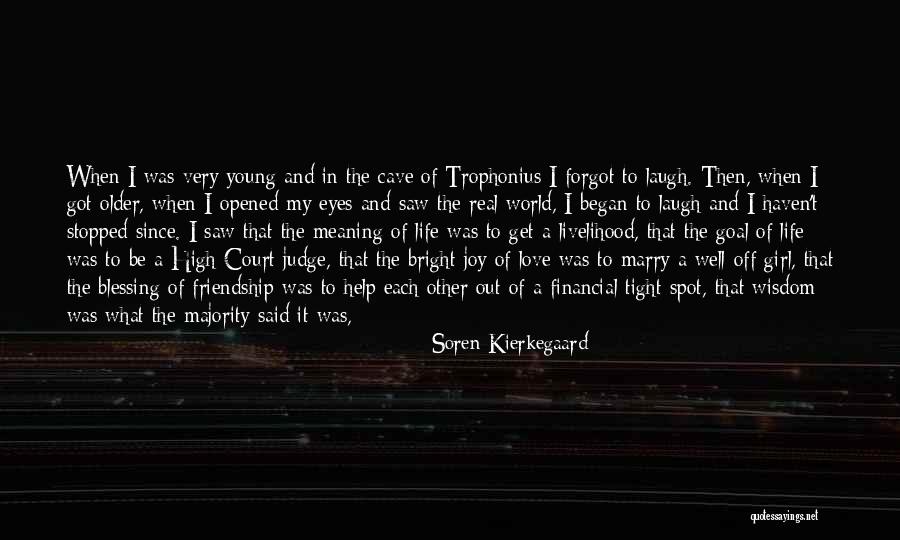 Off The Judge Quotes By Soren Kierkegaard