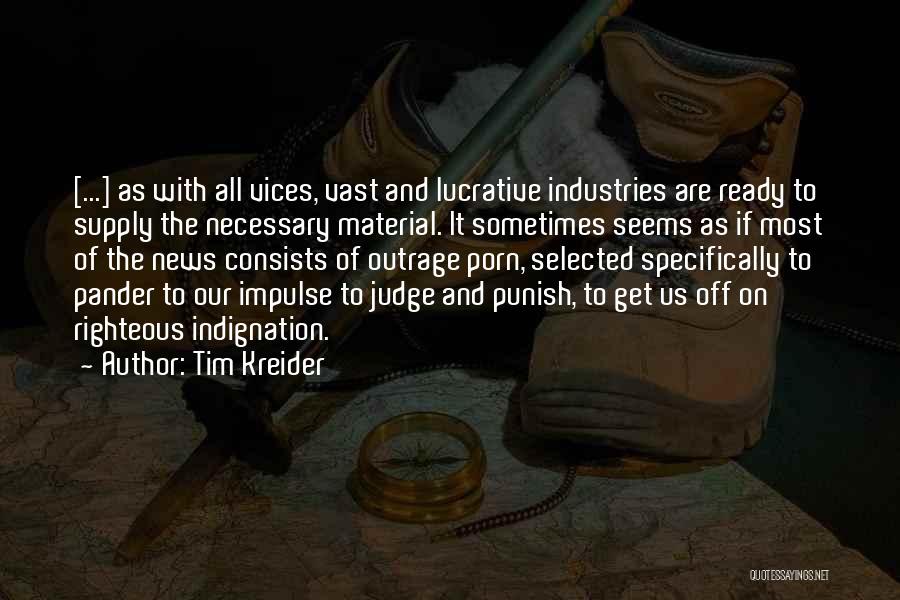 Off The Judge Quotes By Tim Kreider