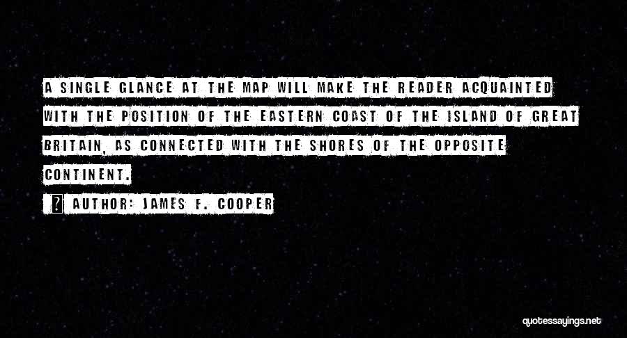 Off The Map Book Quotes By James F. Cooper