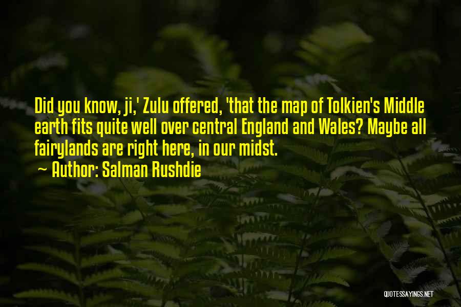 Off The Map Book Quotes By Salman Rushdie