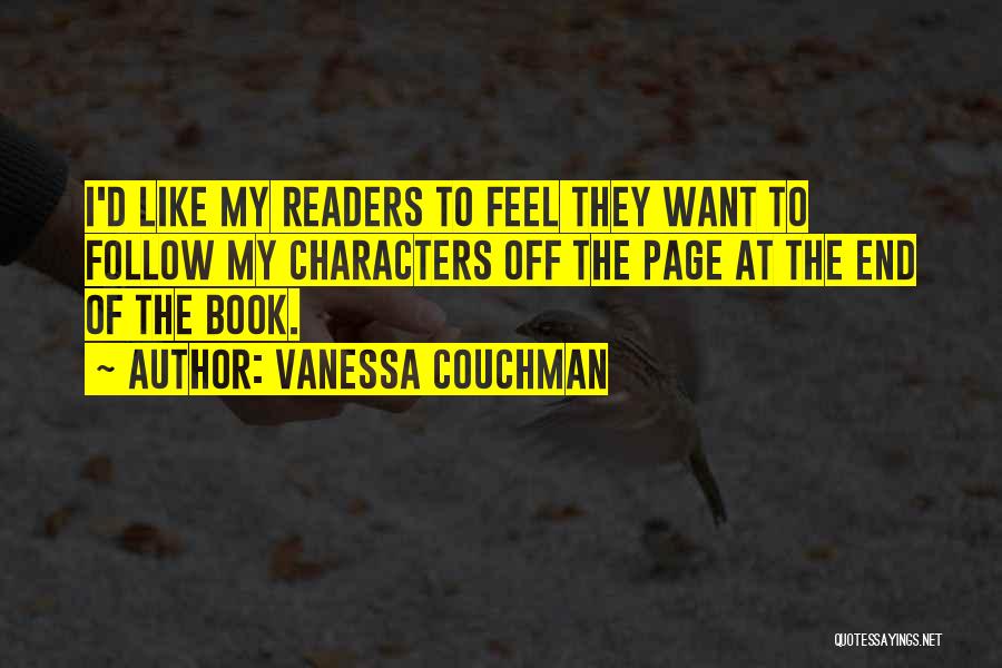 Off The Page Book Quotes By Vanessa Couchman