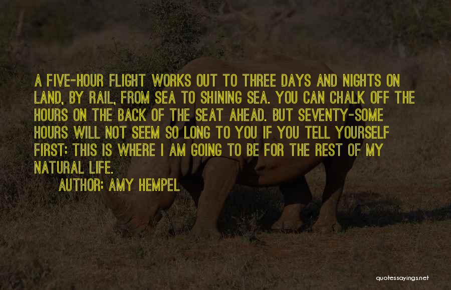 Off The Page Quotes By Amy Hempel