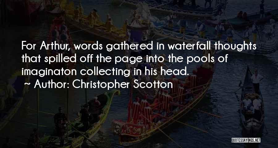 Off The Page Quotes By Christopher Scotton