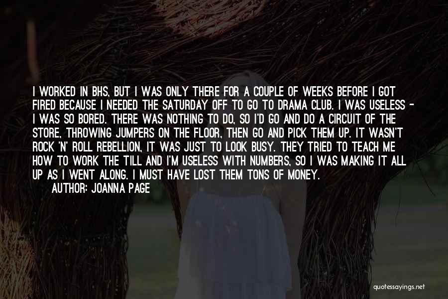 Off The Page Quotes By Joanna Page
