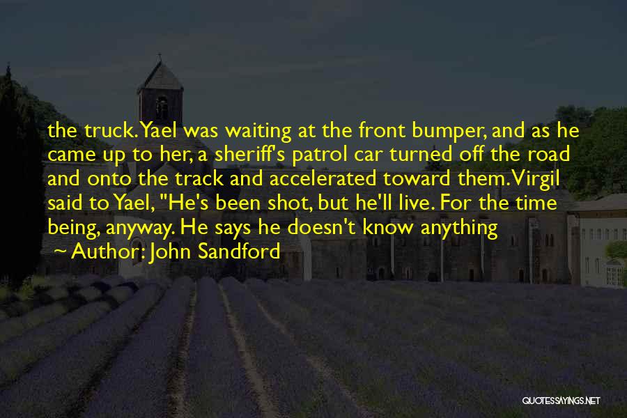 Off The Track Quotes By John Sandford