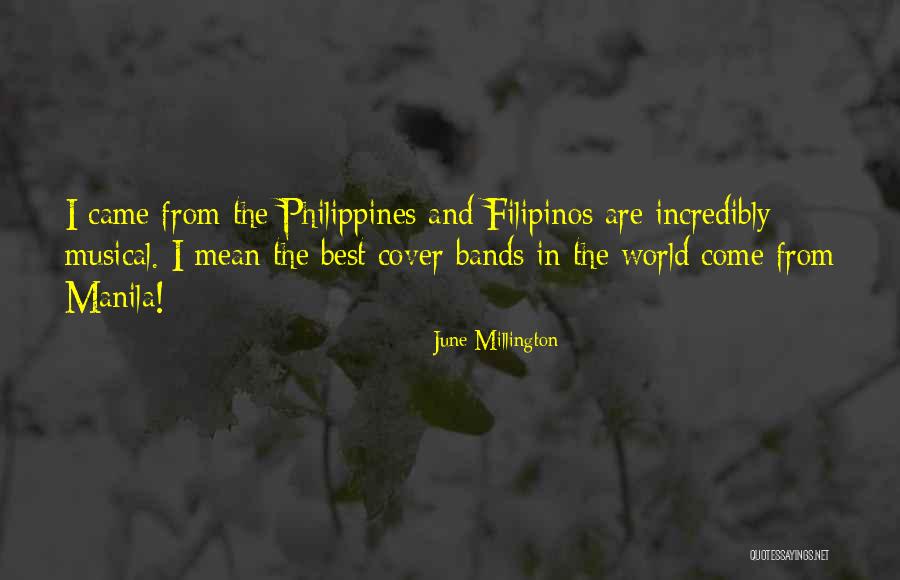 Off To Manila Quotes By June Millington