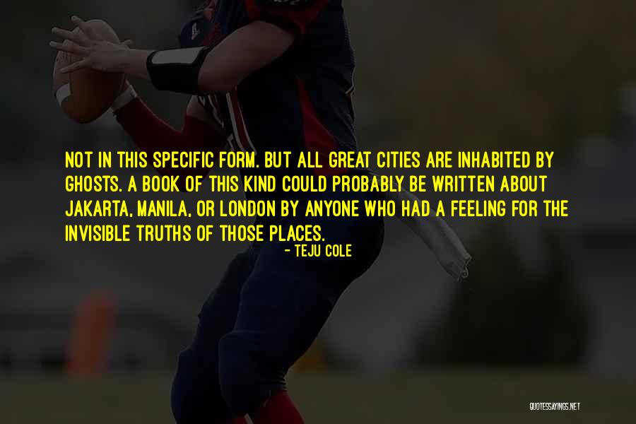 Off To Manila Quotes By Teju Cole Off To Manila Quotes By Teju Cole