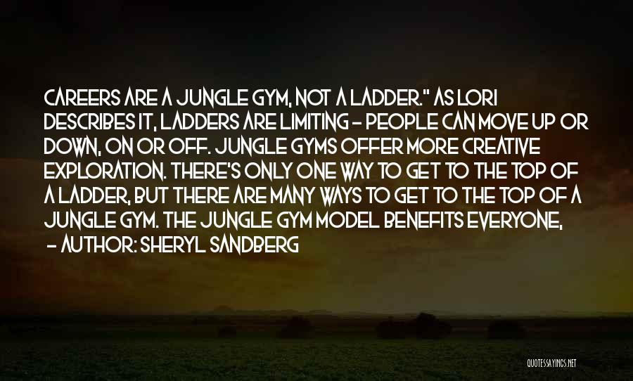 Off To The Gym Quotes By Sheryl Sandberg