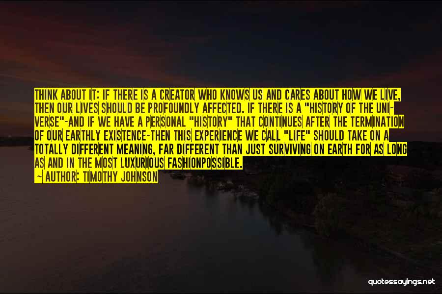 Off To Uni Quotes By Timothy Johnson