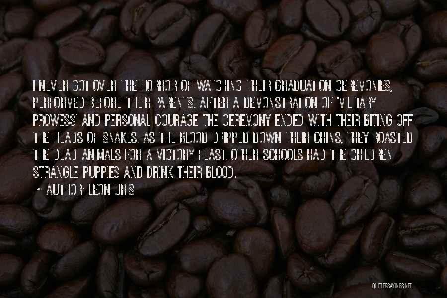 Off With Their Heads Quotes By Leon Uris