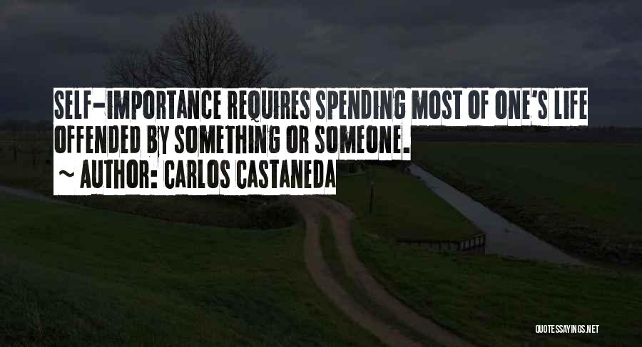 Offended Someone Quotes By Carlos Castaneda