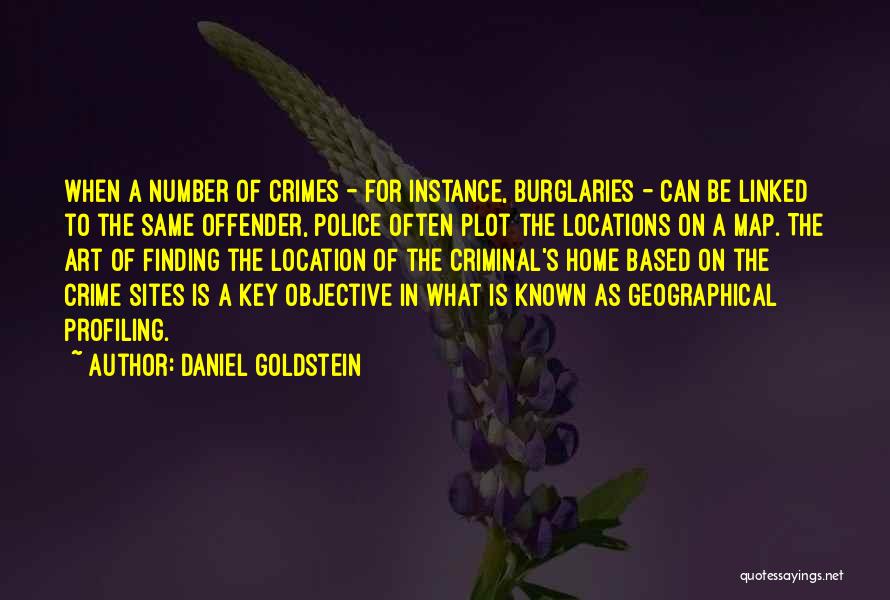Offender Profiling Quotes By Daniel Goldstein