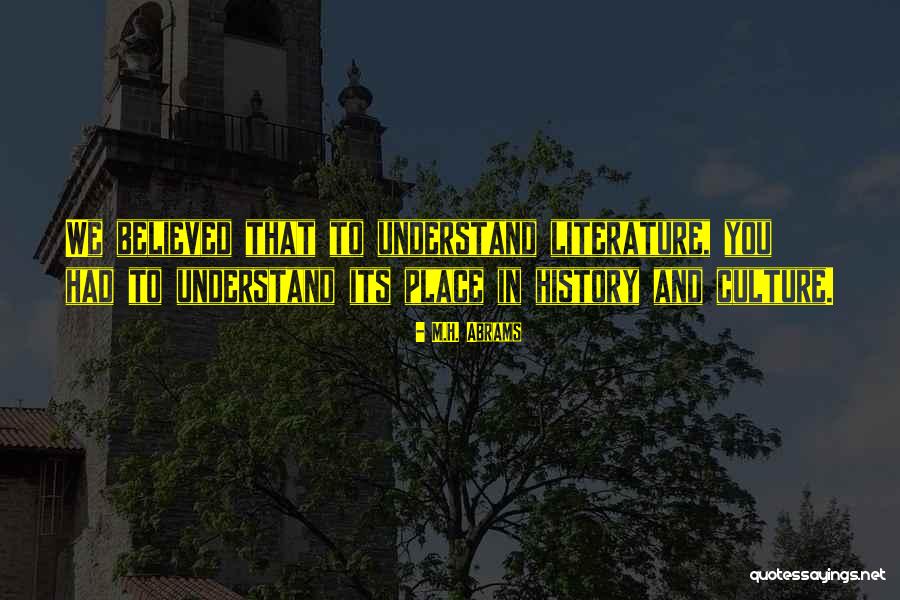 Offender Significado Quotes By M.H. Abrams Offender Significado Quotes By M.H. Abrams