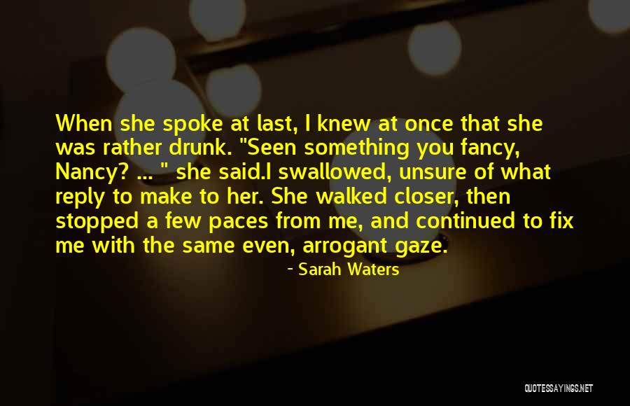 Offenheiser Schwarz Quotes By Sarah Waters Offenheiser Schwarz Quotes By Sarah Waters