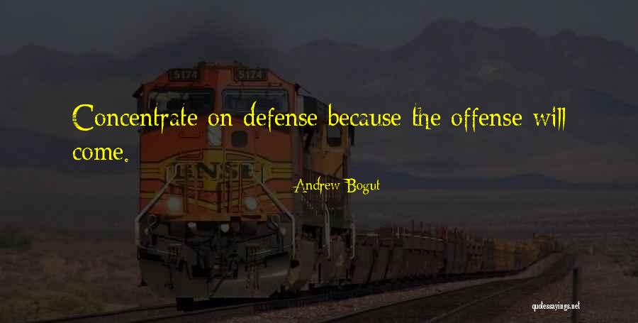 Offense Vs Defense Quotes By Andrew Bogut Offense Vs Defense Quotes By Andrew Bogut