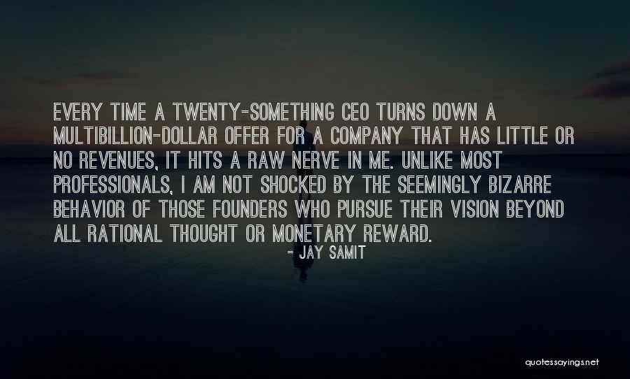 Offer From Company Quotes By Jay Samit Offer From Company Quotes By Jay Samit