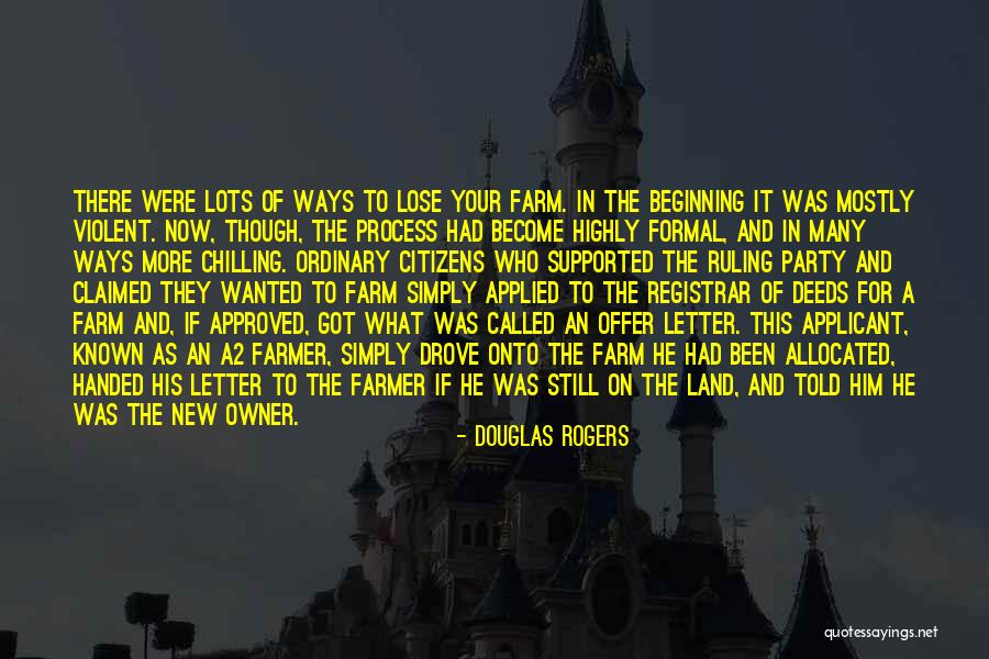 Offer Letter Quotes By Douglas Rogers Offer Letter Quotes By Douglas Rogers