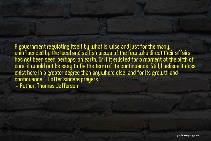 Offer Prayers Quotes By Thomas Jefferson