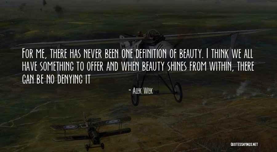 Offer Quotes By Alek Wek