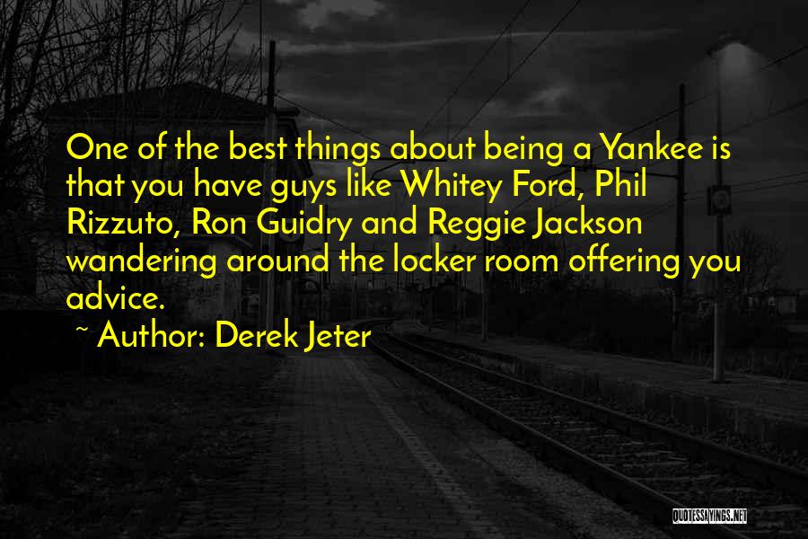 Offering Advice Quotes By Derek Jeter