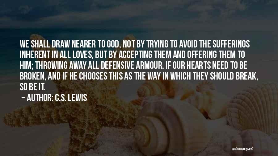 Offering Quotes By C.S. Lewis