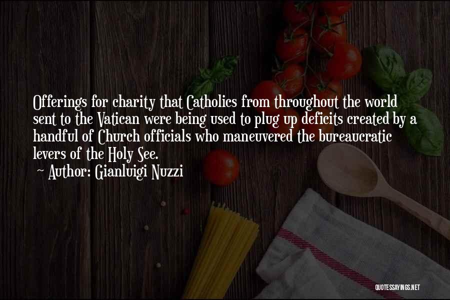 Offerings In Church Quotes By Gianluigi Nuzzi