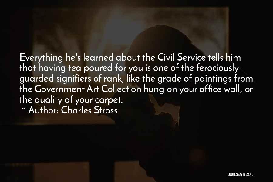 Office Art Quotes By Charles Stross