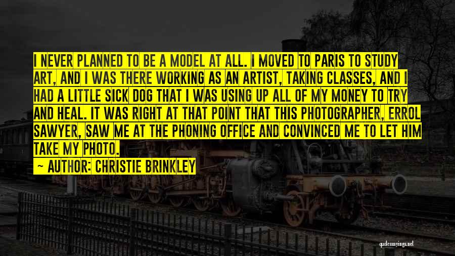 Office Art Quotes By Christie Brinkley