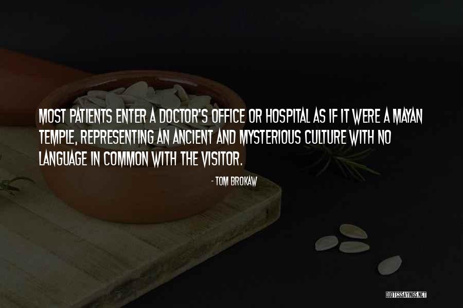 Office Culture Quotes By Tom Brokaw Office Culture Quotes By Tom Brokaw