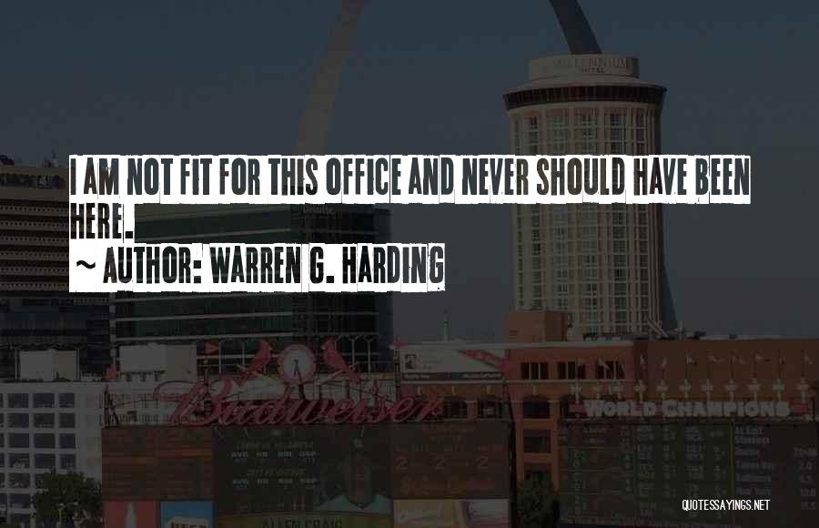 Office Fit Out Quotes By Warren G. Harding