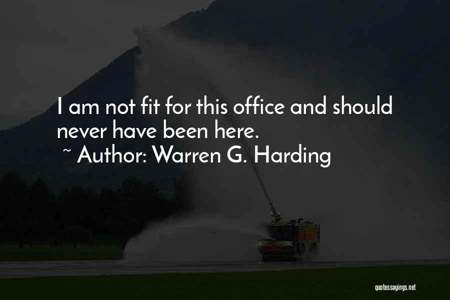 Office Fit Out Quotes By Warren G. Harding