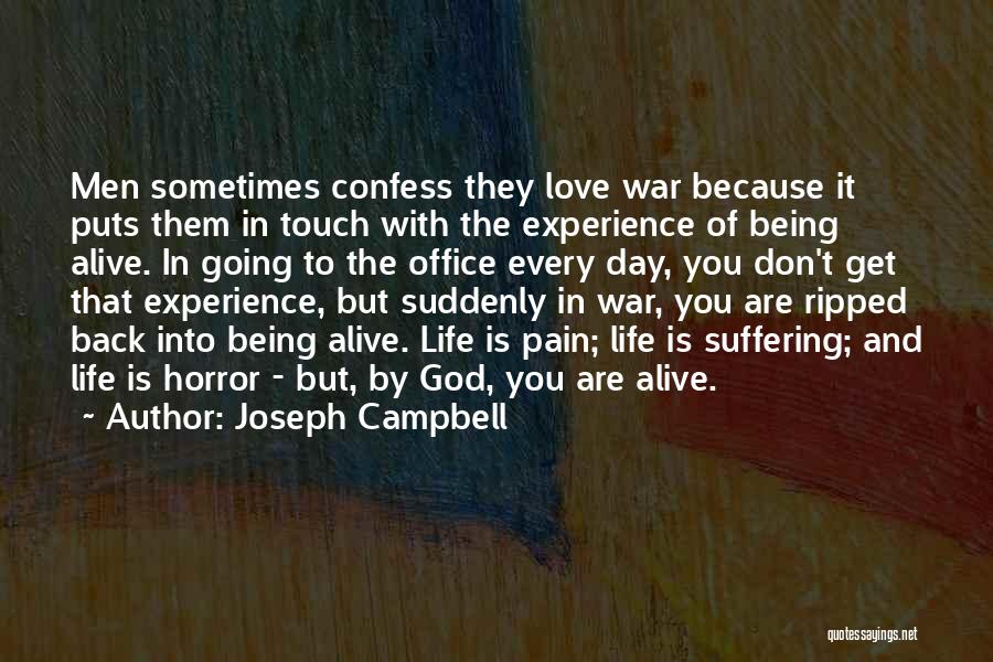 Office Life Quotes By Joseph Campbell