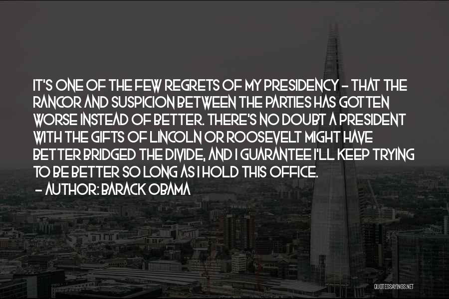 Office Parties Quotes By Barack Obama