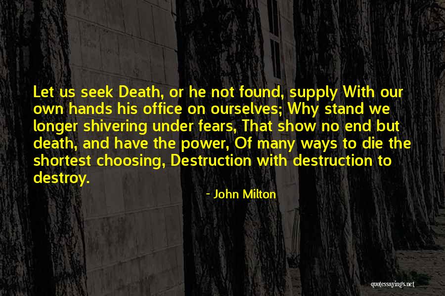 Office Supply Quotes By John Milton