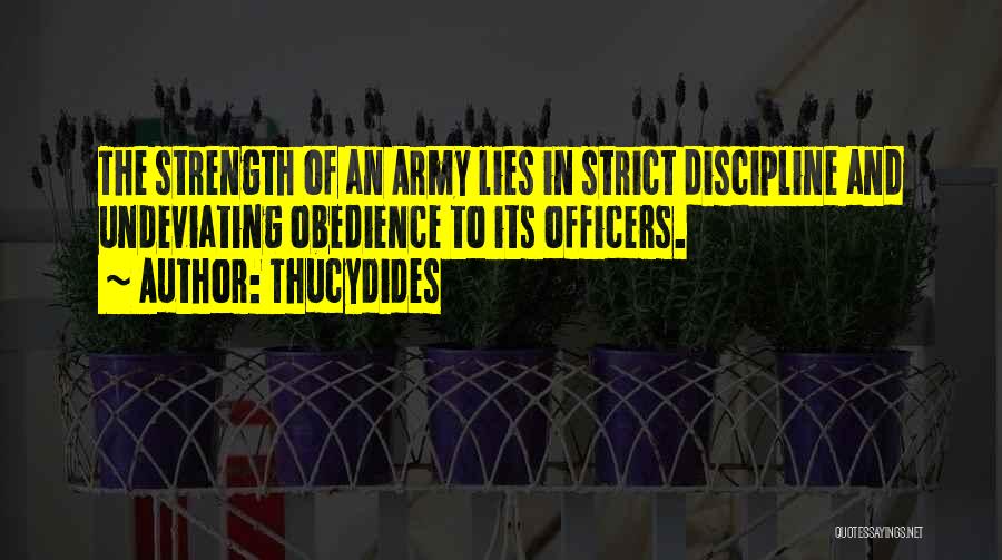 Officers In The Army Quotes By Thucydides