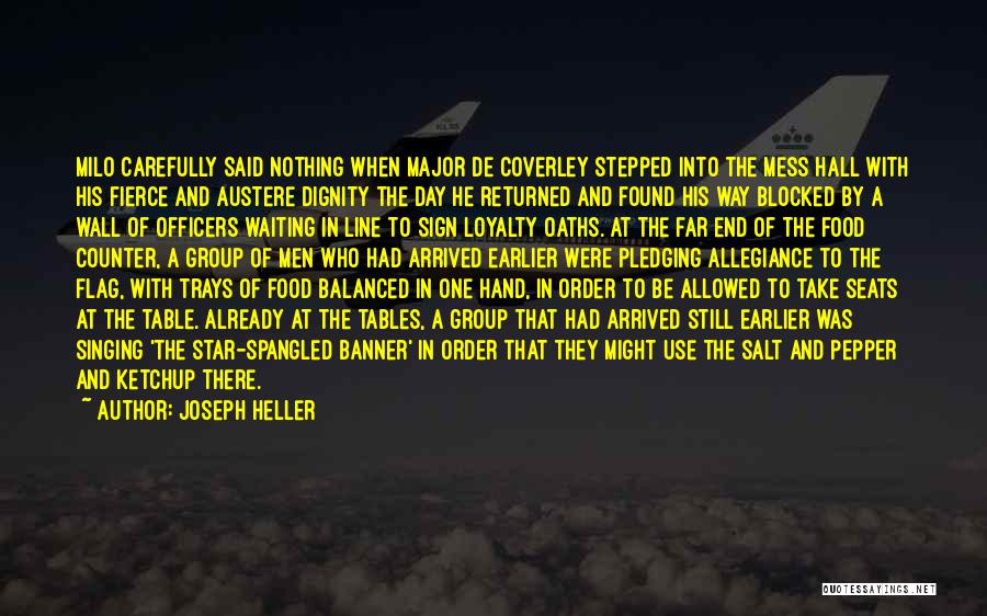 Officers Mess Quotes By Joseph Heller