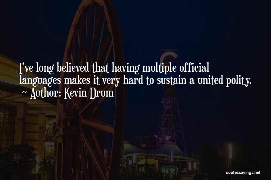 Official Language Quotes By Kevin Drum