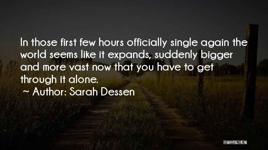 Officially Quotes By Sarah Dessen