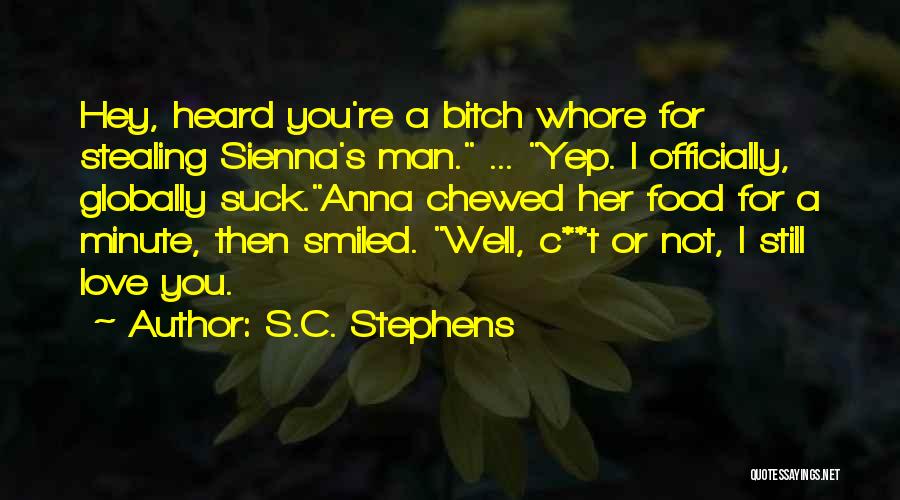 Officially Yours Love Quotes By S.C. Stephens