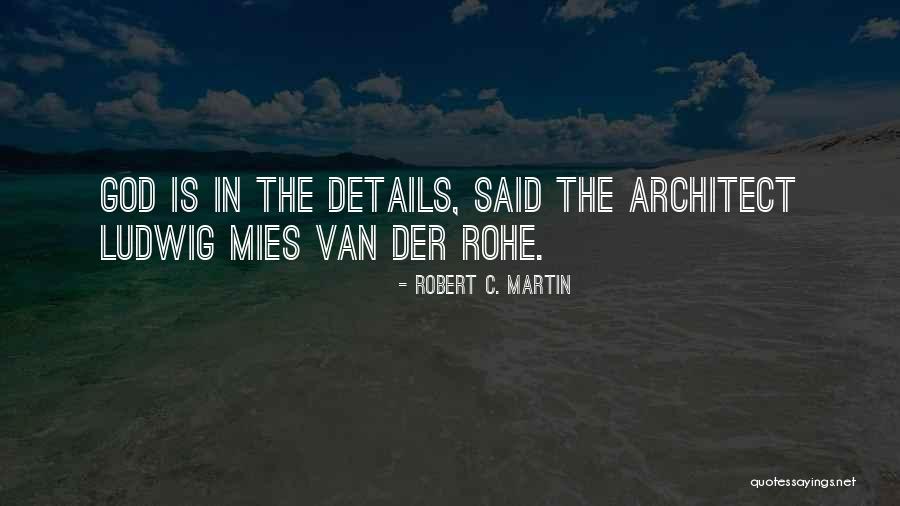 Offing In A Sentence Quotes By Robert C. Martin