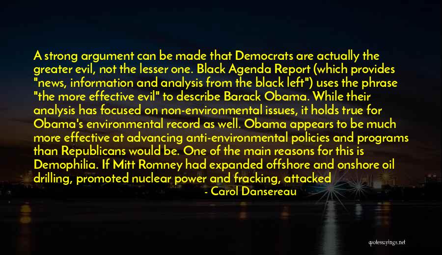 Offshore Oil Drilling Quotes By Carol Dansereau