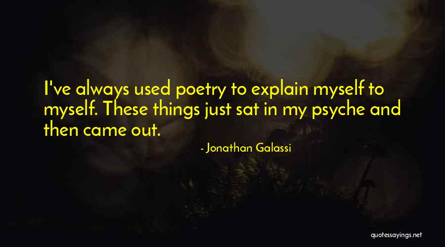 Ofrece Quotes By Jonathan Galassi Ofrece Quotes By Jonathan Galassi