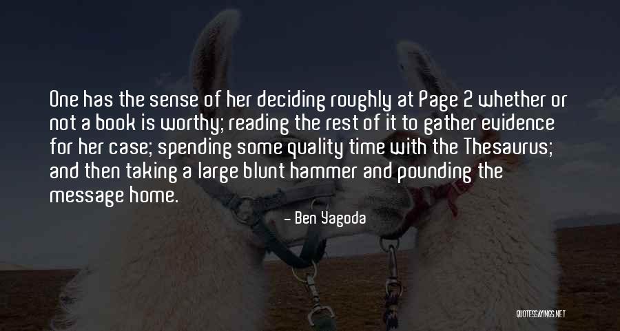 Ofte Quotes By Ben Yagoda Ofte Quotes By Ben Yagoda