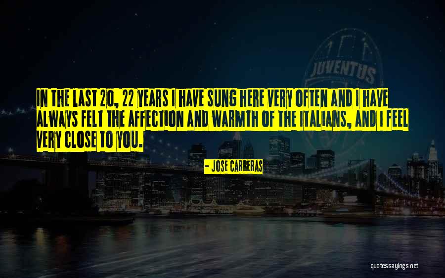 Often Quotes By Jose Carreras