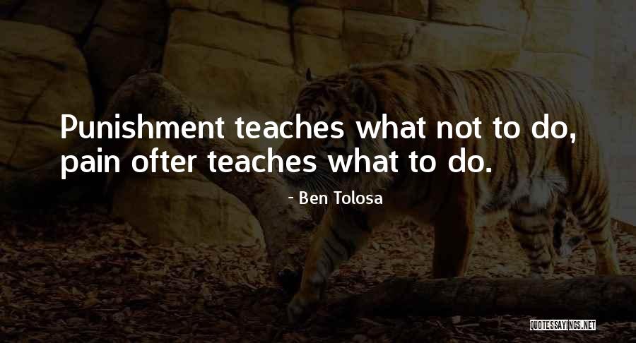 Ofter Quotes By Ben Tolosa Ofter Quotes By Ben Tolosa