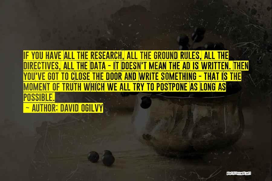 Ogilvy David Quotes By David Ogilvy