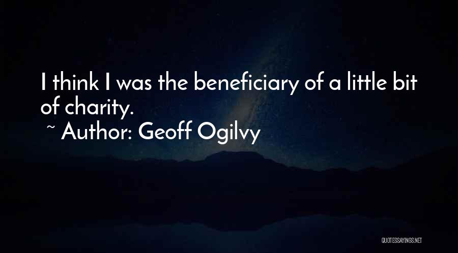 Ogilvy Quotes By Geoff Ogilvy