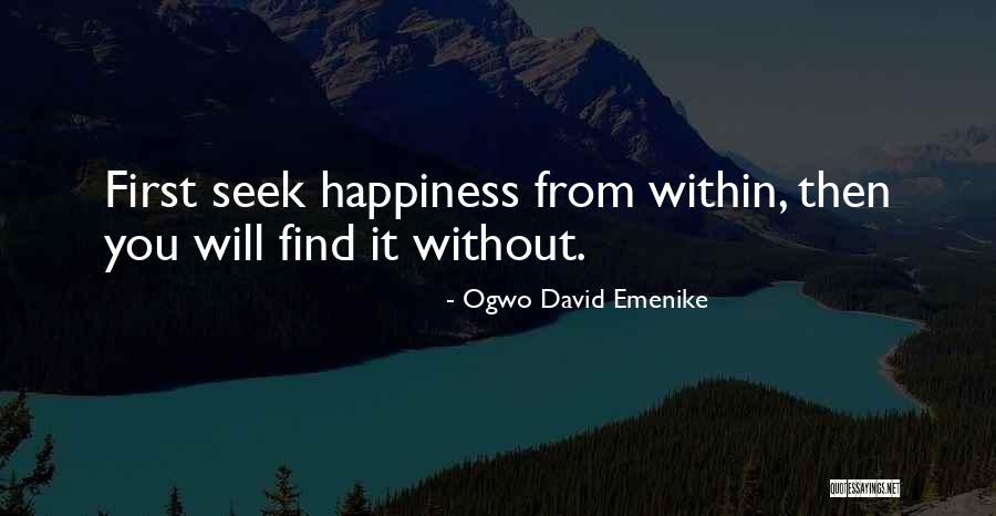 Ogwo David Emenike Quotes 1490692