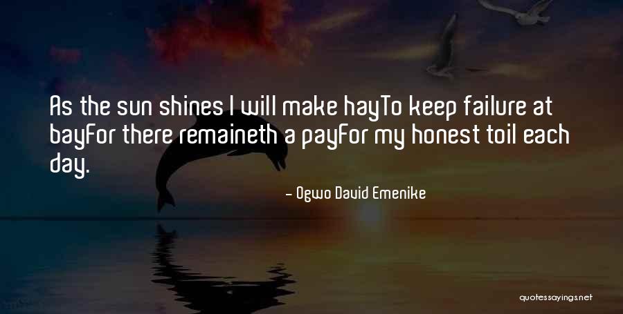 Ogwo David Emenike Quotes 2006356